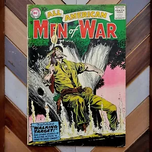 All-American Men of War #49 en muy buena condición+ (dc 1957) Kubert Walking Target EDAD DE PLATA - Imagen 1 de 6