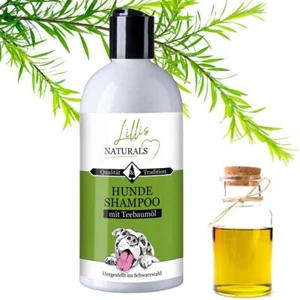 Lillis Hundeshampoo mit Teebaumöl 500 ml mild, hautfreundlich mit Zeckenschutz - Bild 1 von 8
