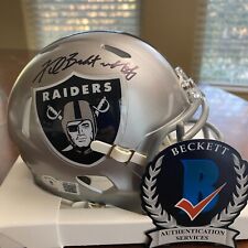 Fred Biletnikoff Signed Autographed Oakland Raiders Mini Helmet Beckett