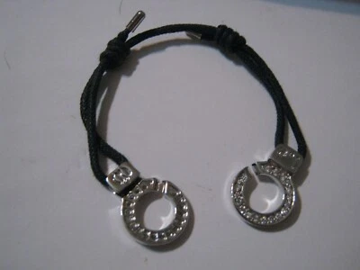 RARE Shortlived 2006-2008 i.d (X) X-change Rhinestone C Clasps 6.5" Bracelet - Image 1 of 4