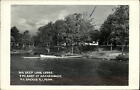 RPPC Big Deep Lake Lodge Hackensack Minnesota ~ 1955 real photo postcard