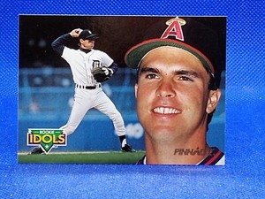 1992 Pinnacle Rookie Idols Chad Curtis Alan Trammell #17 Rookie RC HOF