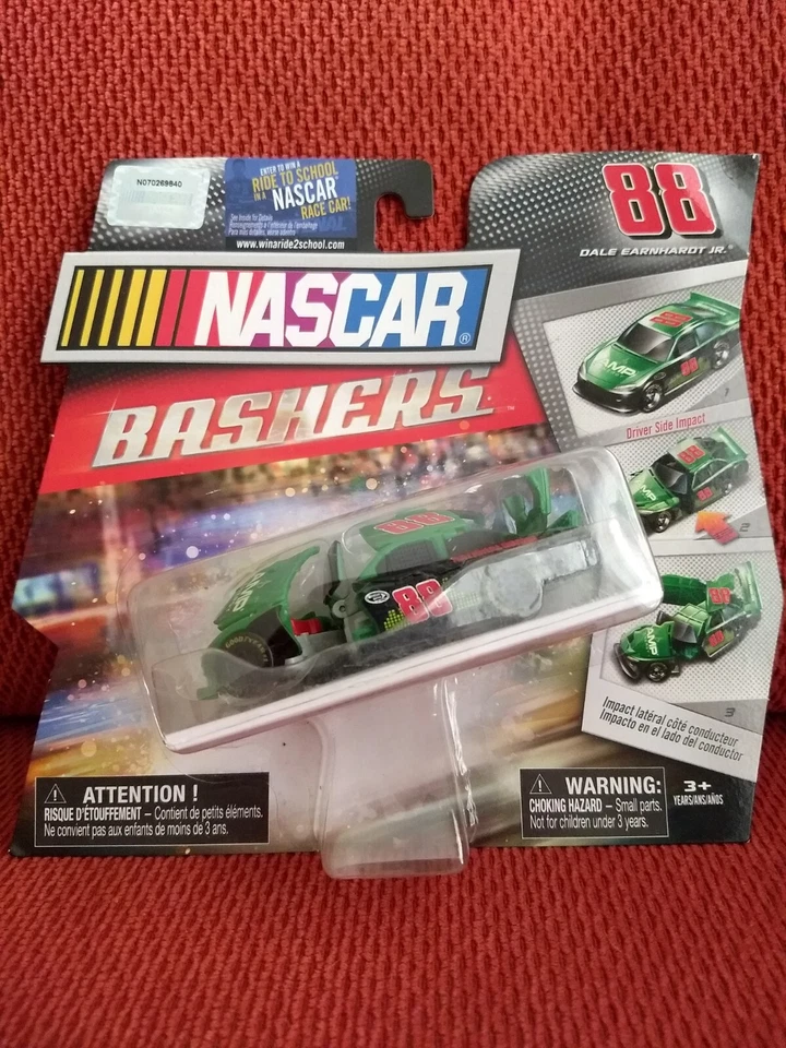 Nascar Bashers Spin Master Dale Earnhardt Jr 88 2012 National Guard V8 USA Trump - Image 1 of 4