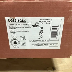 Pfister Saxton shower trim kit  Chrome. LG89-8GLC. V2 - Picture 1 of 7