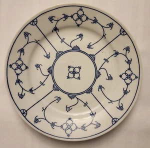 VINTAGE JAGER EISENBERG "BLAU SAKS" Ceramic DINNER PLATE 1970's-89 Replacement - Picture 1 of 4