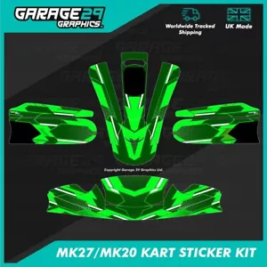 NEW CADET MK27/MK20 KART STICKER KIT - EXOCET - COLOUR 5 - CUSTOMISABLE - Picture 1 of 3