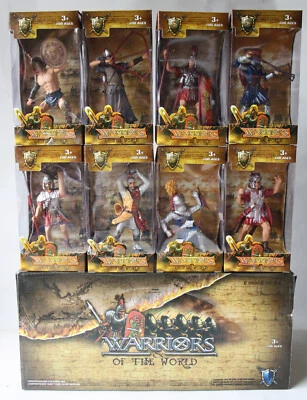 8X ROMANS WARRIORS OF THE WORLD ARCHER ARENA FIGHTER ROMAN SERIES SOLDIER NEW ! - Image 1 of 4