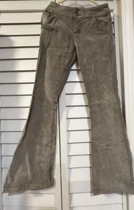 Y2K Vintage Guess Tan Corduroy Flare Mid-rise Pants 24 (XS) EUC - Picture 1 of 5