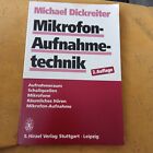 Michael Dickreiter: Mikrofon-Aufnahmetechnik 2. Auflage