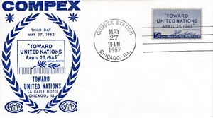 COMPEX THIRD DAY - CHICAGO, IL  1962   FDC17788 - Picture 1 of 1