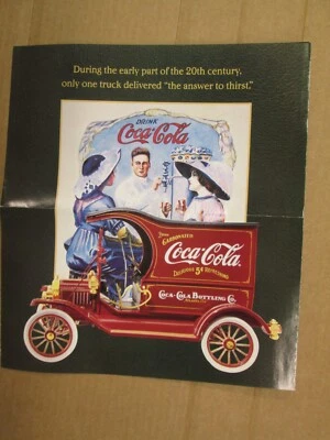 Franklin Mint Brochure Ford Model T Coke Delivery Truck - Image 1 of 2