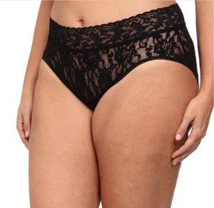 Hanky Panky Plus Size Lace French Brief Black Women's Size 3X L57660 - Picture 1 of 2