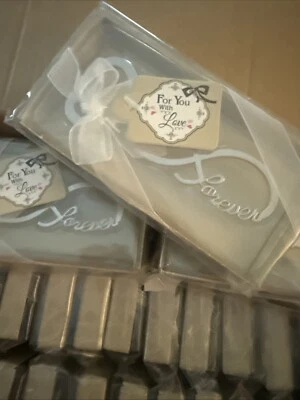 CONJUNTO DE 48 abridores de garrafas Love Forever lembrancinhas de casamento - Imagem 1 de 4