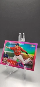 Trevor Story 2023 Topps Chrome Purple Refractor Card #23 Boston Red Sox - Picture 1 of 2