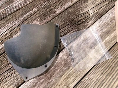 Pontiac Firebird 1976-81 Trans Am R/S reposapiés delantero cubierta de actuador de plástico azul Foto 1 de 2