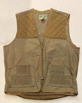 Game Winner Sportswear Khaki Hunting Shooting Vest Men’s Size Medium M 38 / 40 - Image 1 of 4