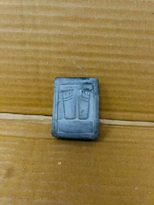 Vintage Marble Hindu God Foot Prints Chran Old White Stone Holy Foot Prints - Picture 1 of 3
