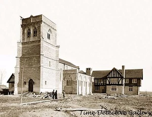 St. Mary's Episcopal Church, Walkerville, Canada - c1900 - Historic Photo Print - Picture 1 of 1