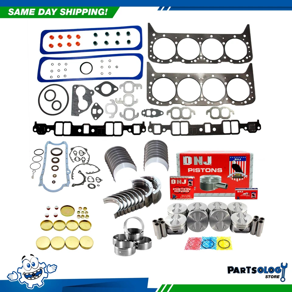 Kit de reconstrução de motor DNJ EK3103 para 90-93 Buick Cadillac Brougham Camaro 5.7L OHV - Imagem 1 de 4