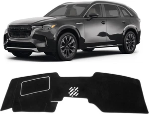 Cubierta de tablero de auto para Mazda CX-90/CX90 2024-2026 con centro antideslizante de poliéster HUD - Imagen 1 de 7