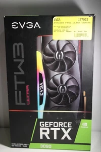 EVGA GeForce RTX 3090 FTW3 ULTRA GAMING 24GB GDDR6X Grafikkarte für Ersatzteile - LESEN - Bild 1 von 16