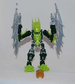 Lego Bionicle STARS GRESH (7117) Complete Figure + GOLD PIECE