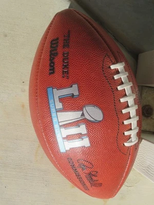 Fútbol americano oficial 2018 NFL Wilson Super Bowl 52 - Eagles/Patriots - temporada 2017 Foto 1 de 4