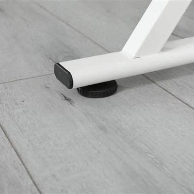 【New】WHITE adjustable tempered glass drafting printing table w/chair - Image 1 of 4