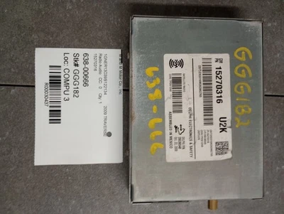 Receptor de satélite 15270316 2007-2017 GMC Acadia Vin J Limited Opt U2K - Imagem 1 de 2