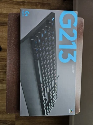 Teclado para juegos Logitech G213 Prodigy RGB USB con cable negro usado usado usado Foto 1 de 4