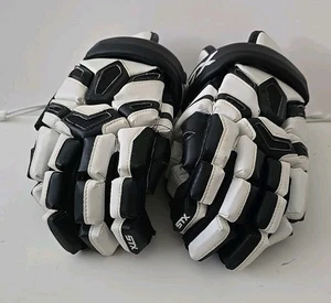 Guantes de lacrosse STX Cell para hombre talla L negro blanco equipo de protección - Imagen 1 de 11