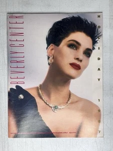 1987 Beverly Center Holiday Fashion Catalog Rolex LA 80s Mall Lookbook Retro - Bild 1 von 7