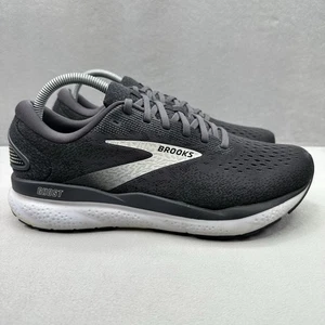 Womens Size 9.5 (B) Brooks Ghost 16 Shoes Black / Gray Athletic Running Sneakers - Picture 1 of 9