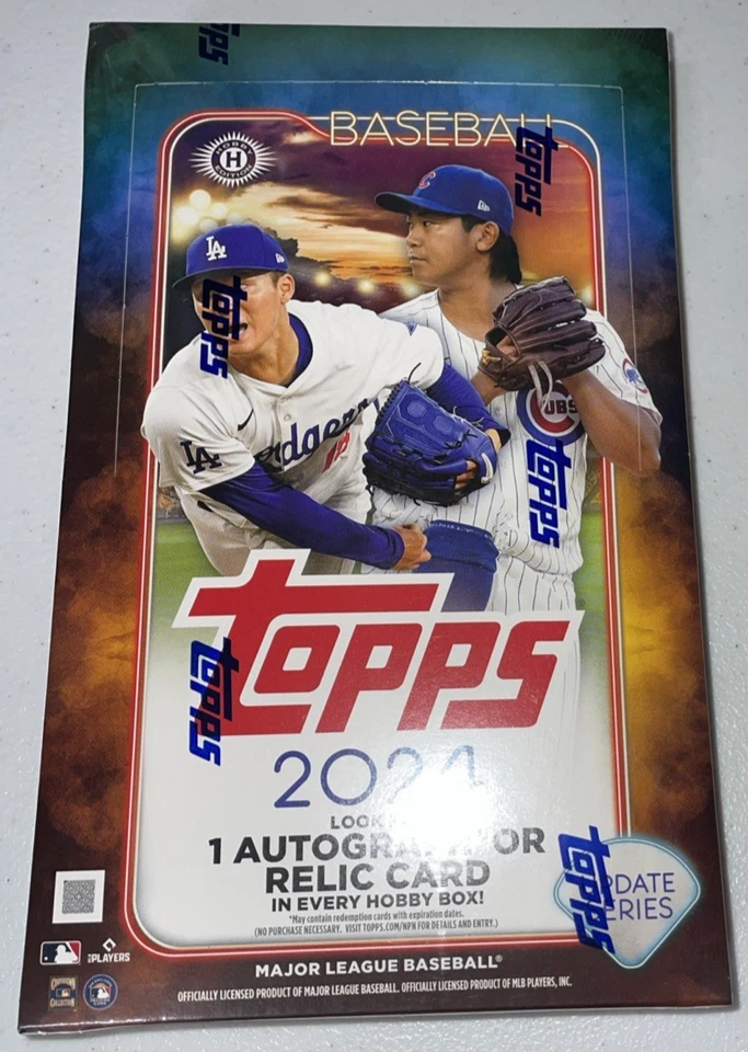 2024 Topps Update Series Baseball Hobby Box - Factory