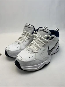 Nike Air Monarch IV Schuhe Herren Größe 10 Weiß Training Freizeit Komfort Turnschuhe - Bild 1 von 9