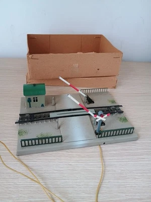 Märklin 7054 - 457– Passaggio a livello vintage H0 – Anni ’50 ferrovia - Immagine 1 di 4