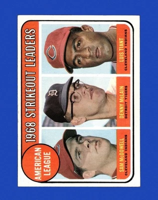 1969 Topps Set-Break # 11 Al Strikeout Leaders como nuevo *GMCARDS* Foto 1 de 2
