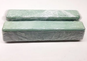 MENGE 2) GRÜN ROUGE (GROSS 2 LB) POLIERPOLIERMASSE 10""X2""X2"" USA PAAR - Bild 1 von 2