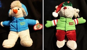 Dan Dee (2) Elección del Coleccionista Ayudante de Papá Noel Navidad Muñeco de Nieve Oso MASCOTAS RESCATE - Imagen 1 de 9