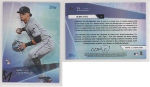 2020 Topps X Steve Aoki Wave 3 Rainbow Foilboard Isan Diaz #73 Rookie RC