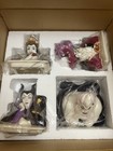 RARE 2004 4 Jar Disney Villains Canister/Cookie Jar Set Maleficent Ursula LE NEW