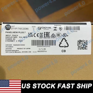 AB 2711P-T10C22D8S Ser C PanelView Plus 7 Color Touch 10" New Factory Sealed - Picture 1 of 3