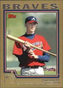 2004 Topps Traded Gold   /2004 #172 Paul Bacot BRAVES /2004 R42251 