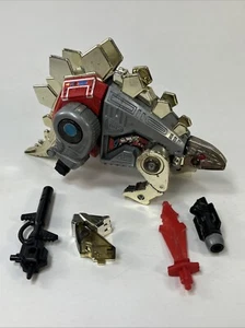 Snarl Transformers G1 Dinobots 1985 Sword Cannon Rocket Pod Broken backwards Leg - Picture 1 of 24