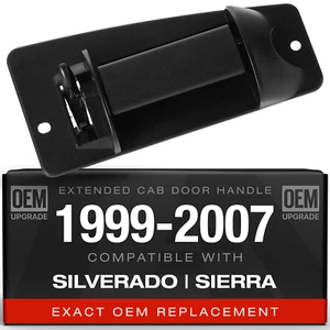Exterior Door Handle, Passenger Side for Chevrolet Silverado; GMC Sierra - Ri... - Picture 1 of 6