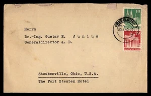 MayfairStamps Germany 1940 Dusseldorf to Steubenville OH Cover aar_88875 - Picture 1 of 2