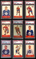 1955-56 Parkhurst Hockey Near Complete Set 4.5 - VG/EX+ (47 / 79 cards)