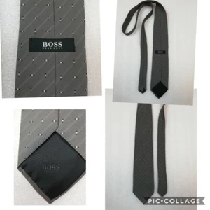 Hugo Boss mens silk tie made in Italy - Picture 1 of 7