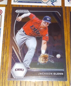 JACKSON GLENN 2021 PRIZM DRAFT PICKS ROOKIE CARD PITTSBURGH PIRATES