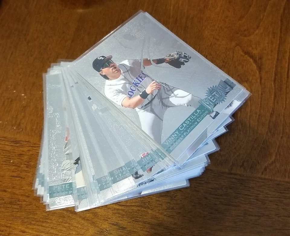 1996 fleer metal universe platinum baseball complete your set - Image 1 of 1